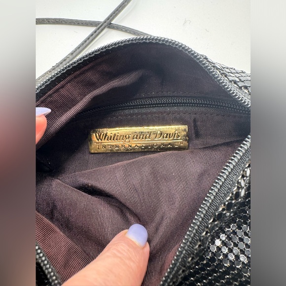 WHITING & DAVIS MESH SHOULDER BAG - Picture 4 of 5